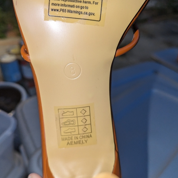 Ankle Strap Heeled Sandals - Picture 2 of 2